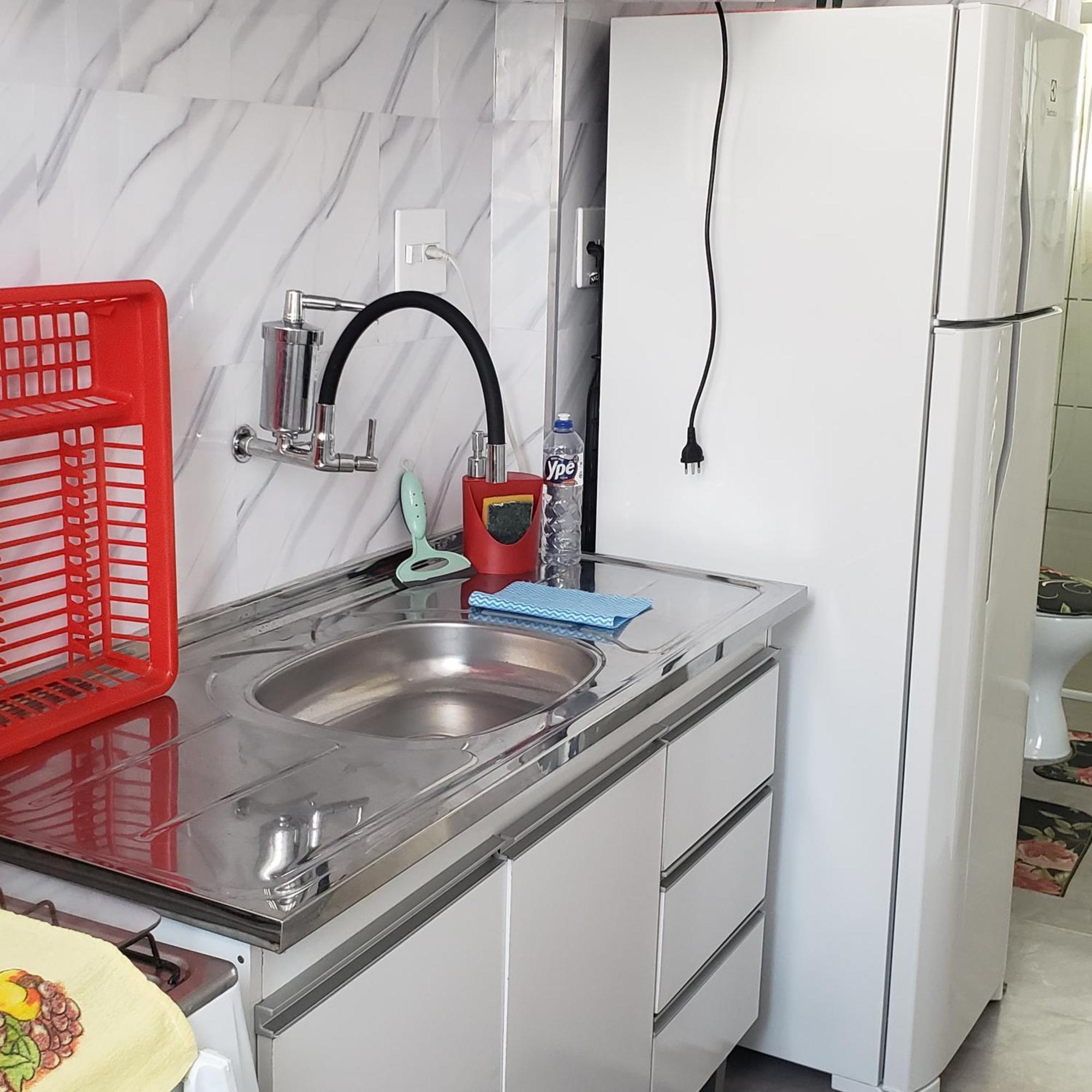 Apartamento De 1 Dormitorio -20 Praia Grande  Bagian luar foto